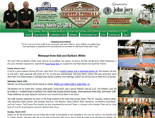 Tablet Screenshot of bobwhiteinvitational.com